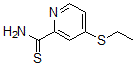 CAS#: 186044-56-4, 4-Ethylsulfanylpyridine-2-Carbothioamide