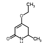 CAS 登录号：186135-53-5， 4-乙氧基-6-甲基-5,6-二氢-2(1H)-吡啶酮