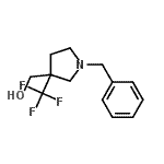 CAS 登录号：186203-15-6， [1-苄基-3-(三氟甲基)-3-吡咯烷基]甲醇