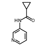 CAS#: 186253-87-2, N-(3-Pyridinyl)Cyclopropanecarboxamide