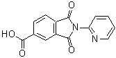 CAS#: 186384-46-3, 1,3-Dioxo-2-(2-Pyridinyl)-5-Isoindolinecarboxylic Acid