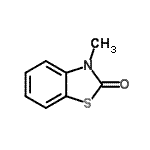 CAS#: 18644-20-7, 3-Methyl-1,3-Benzothiazol-2(3H)-One