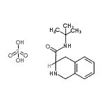 CAS#: 186537-30-4, N-(2-Methyl-2-Propanyl)-1,2,3,4-Tetrahydro-3-Isoquinolinecarboxamide Sulfate (1:1)