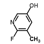 CAS#: 186593-50-0, 6-Fluoro-5-Methyl-3-Pyridinol