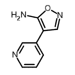 CAS#: 186960-06-5, 4-(3-Pyridinyl)-1,2-Oxazol-5-Amine