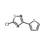 CAS#: 186982-41-2, 5-Chloro-3-(2-Thienyl)-1,2,4-Thiadiazole