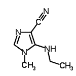 CAS 登录号：187023-91-2， 5-(乙基氨基)-1-甲基-1H-咪唑-4-甲腈