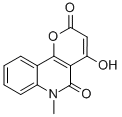 CAS#: 18706-63-3, 4-Hydroxy-6-Methyl-2H-Pyrano[3,2-c]Quinoline-2,5(6H)-Dione