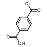 CAS 登录号：18708-46-8， 4-(氯甲酰基)苯甲酸