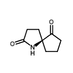 CAS#: 187106-14-5, (5S)-1-Azaspiro[4.4]Nonane-2,6-Dione
