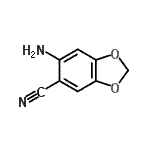 CAS#: 187164-87-0, 6-Amino-1,3-Benzodioxole-5-Carbonitrile