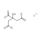 CAS 登录号：18721-51-2， 2-羟基-1,2,3-丙烷三羧酸酯镍(2+)盐(1:1)