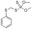CAS 登录号：18722-80-0， 二硫代磷酸O,O-二甲基S-((苯硫基)-甲基)酯