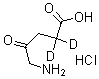 CAS#: 187237-35-0, 5-Amino-4-Oxo-Pentanoic-2,2-D2 Acid Hydrochloride