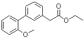 CAS 登录号：187270-16-2， (2'-甲氧基-3-联苯基)乙酸乙酯