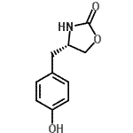 CAS#: 187332-12-3, (4S)-4-(4-Hydroxybenzyl)-1,3-Oxazolidin-2-One