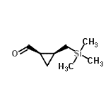 CAS 登录号：187335-52-0， (1R,2S)-2-[(三甲基硅烷基)甲基]环丙烷甲醛
