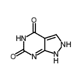 CAS#: 187486-06-2, 2H-Pyrazolo[3,4-d]Pyrimidine-4,6(5H,7H)-Dione