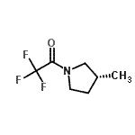 CAS#: 187670-58-2, 2,2,2-Trifluoro-1-[(3R)-3-Methyl-1-Pyrrolidinyl]Ethanone
