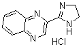 CAS 登录号：187753-87-3， 2-(4,5-二氢咪唑-2-基)喹喔啉盐酸盐