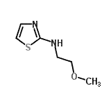 CAS 登录号：187964-47-2， N-(2-甲氧基乙基)-1,3-噻唑-2-胺