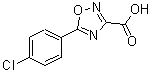 CAS 登录号：187999-16-2， 5-(4-氯苯基)-1,2,4-恶二唑-3-羧酸