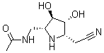 CAS 登录号：188019-33-2， N-[[(2R,3R,4R,5S)-5-(氰基甲基)-3,4-二羟基-2-吡咯烷基]甲基]-乙酰胺