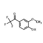CAS#: 188194-66-3, 2,2,2-Trifluoro-1-(4-Hydroxy-3-Methoxyphenyl)Ethanone