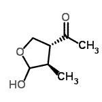 CAS#: 188300-71-2, 1-[(3R,4R)-5-Hydroxy-4-Methyltetrahydro-3-Furanyl]Ethanone