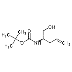 CAS#: 188359-85-5, 2-Methyl-2-Propanyl [(2R)-1-Hydroxy-4-Penten-2-Yl]Carbamate