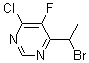CAS 登录号：188416-30-0， 6-(1-溴-乙基)-4-氯-5-氟嘧啶
