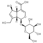 CAS#: 18842-99-4, (1S,4aS,5R,7aS)-1-(beta-D-Glucopyranosyloxy)-5-Hydroxy-7-(Hydroxymethyl)-1,4A,5,7A-Tetrahydrocyclopenta[c]Pyran-4-Carboxylic Acid