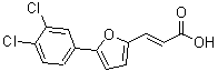 CAS 登录号：188438-05-3， (2E)-3-[5-(3,4-二氯苯基)-2-呋喃基]丙烯酸