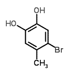 CAS#: 18863-72-4, 4-Bromo-5-Methyl-1,2-Benzenediol