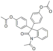 CAS#: 18869-73-3, 4,4'-(1-Acetyl-2-Oxoindolin-3-Ylidene)Diphenyl Di(Acetate)