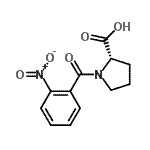 CAS 登录号：18877-33-3， 1-(2-硝基苯甲酰)-L-脯氨酸