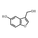 CAS 登录号：188797-10-6， 3-(羟基甲基)-1-苯并呋喃-5-醇