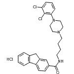 CAS 登录号：189060-98-8， N-{4-[4-(2,3-二氯苯基)-1-哌嗪基]丁基}-9H-芴-2-甲酰胺盐酸盐(1:1)