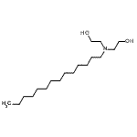 CAS 登录号：18924-66-8， 2,2'-(十四烷基亚氨基)二乙醇