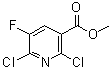 CAS 登录号：189281-66-1， 2,6-二氯-5-氟烟酸甲酯
