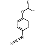 CAS 登录号：189281-92-3， 1-(二氟甲氧基)-4-异硫氰酸基苯