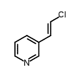 CAS 登录号：189350-73-0， 3-[(E)-2-氯乙烯基]吡啶