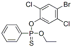 CAS 登录号：18936-66-8， O-(2,5-二氯-4-溴苯基)O-乙基苯基硫代膦酸酯
