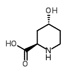 CAS 登录号：189385-64-6， (2R,4R)-4-羟基-2-哌啶羧酸