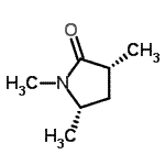 CAS 登录号：189618-77-7， (3R,5S)-1,3,5-三甲基-2-吡咯烷酮