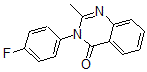 CAS 登录号：1897-80-9， 3-(4-氟苯基)-2-甲基-4(3H)-喹唑啉酮