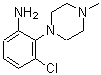 CAS#: 189761-97-5, 3-Chloro-2-(4-Methyl-1-Piperazinyl)Aniline