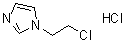 CAS 登录号：18994-78-0， 1-(2-氯乙基)-1H-咪唑盐酸盐(1:1)