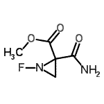 CAS#: 190184-62-4, Methyl 2-Carbamoyl-1-Fluoro-2-Aziridinecarboxylate