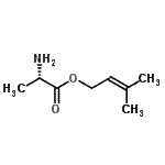 CAS#: 190207-41-1, 3-Methyl-2-Buten-1-Yl L-Alaninate